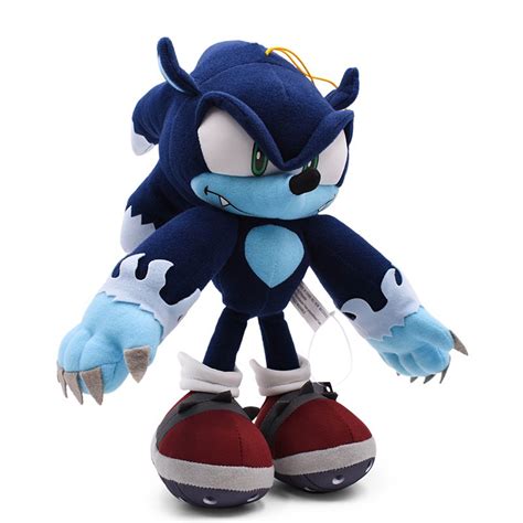 30 cm Sonic World Adventure Sonic The Werehog Soft Doll Cartoon Animal Stuffed Plush