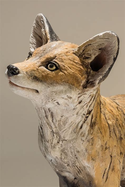 fox-sculpture-2 - Nick Mackman Animal Sculpture