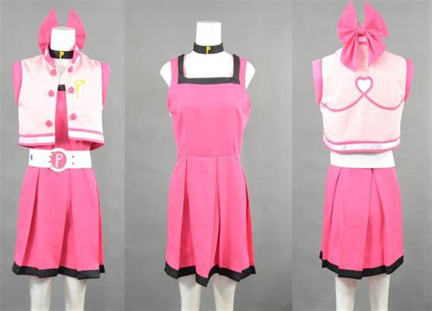 100% premium Null Powerpuff Girls Z Momoko Akatsutsumi Blossom Cosplay Costume