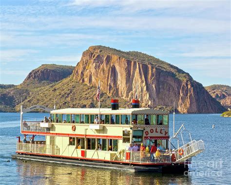 Dolly Steamboat on Canyon Lake Photograph by Doug Ward