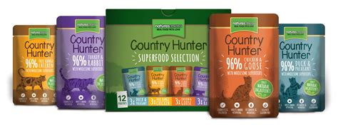 Natures Menu Country Hunter Cat Pouches Superfood Selection For Adult Cats. 12 x 85g