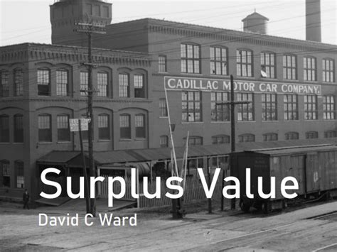 'Surplus Value' by David C Ward - Poem Analysis | Teaching Resources