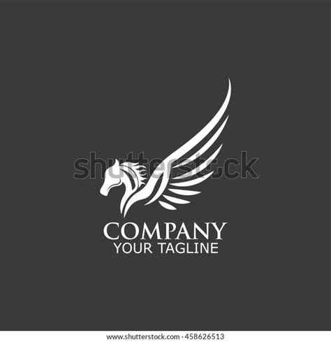 Pegasus Logo Stock Vector (Royalty Free) 458626513 | Shutterstock