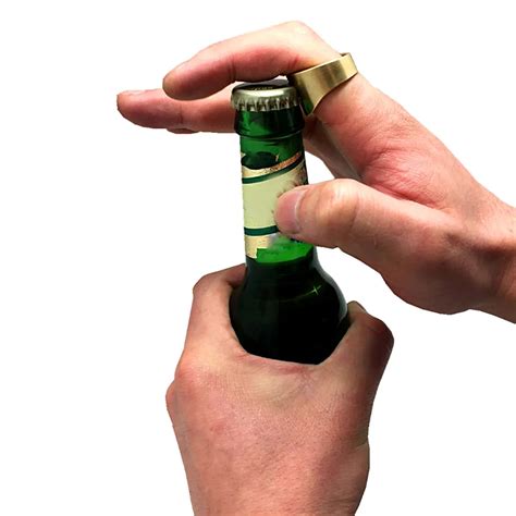 Ring Shape Beer Bottle Opener Cool Bar Tool Unique Creative Versatile ...