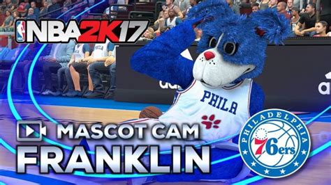 Franklin the Dog - Philadelphia 76ers - SportMascots.com