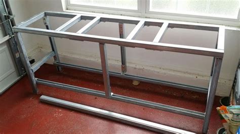 Maryland - Single Tier, Solid Unistrut Frame | HomeBrewTalk.com - Beer, Wine, Mead, & Cider ...