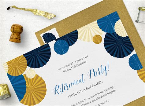 12 Retirement Party Invitations to Toast an Accomplished Career