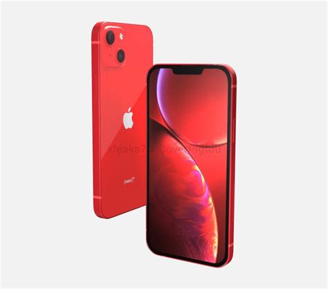 iPhone 13 Gets Leaked in Product RED - Concept Phones