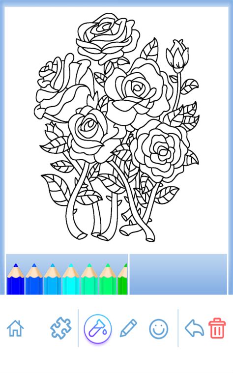 Adult Coloring: Flowers - Android Apps on Google Play