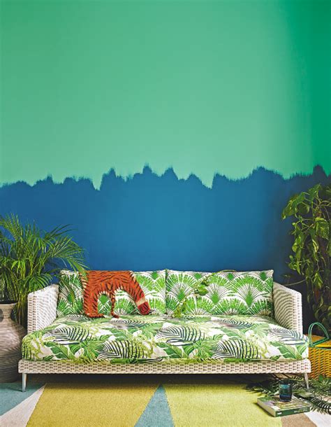 Use Paint to Create a Living Room Brimming with Character | Blue walls ...