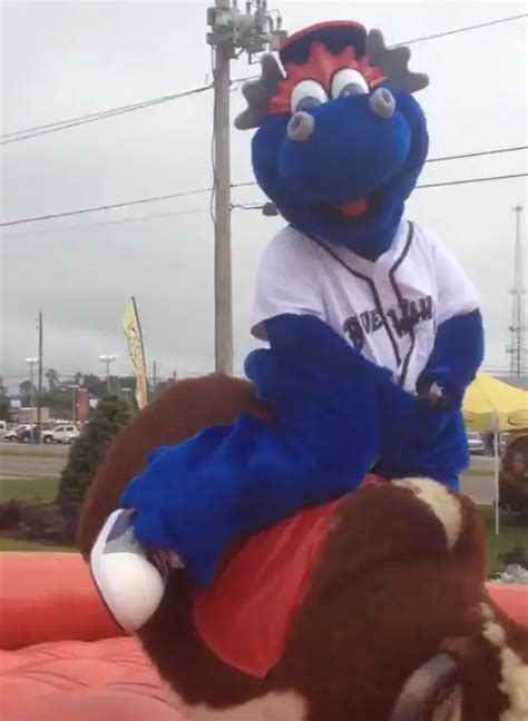 Pensacola Blue Wahoos Mascot Kazoo - April 15, 2015 Photo on OurSports ...