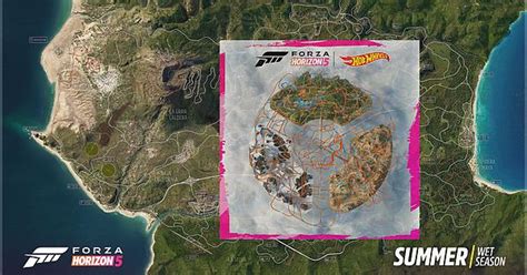 Forza Horizon 2 Map Comparison