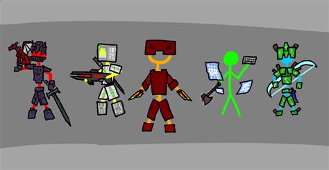 Something something Alan Becker stick figures but with modded minecraft. Crappy fanart pumped ...