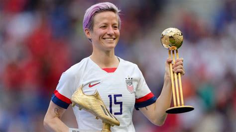 USWNT Star Megan Rapinoe Wins 2019 Ballon d'OR. The 34-year-old World ...