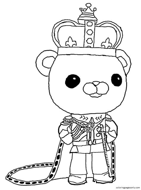 Captain Barnacles Coloring Pages - Free Octonauts Coloring Pages Printables