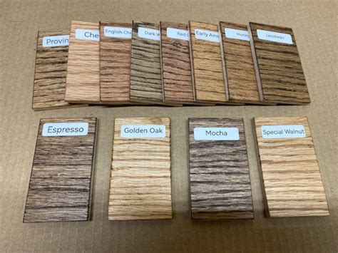 38 Select Stain Samples 38 Minwax Stain Samples Birch Red - Etsy