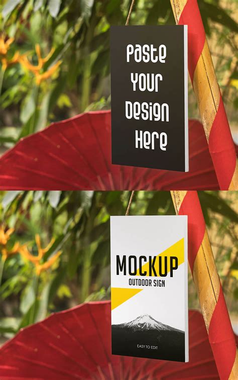 Outdoor Sign Mockup Free Download - Creativetacos