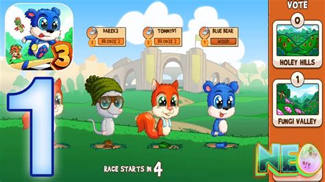 Fun Run 3: Gameplay Walkthrough Part 1 - My First Race! (iOS, Android ...