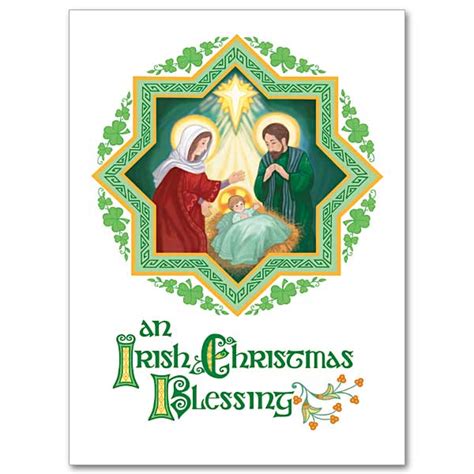 Irish Christmas Card - Printery House - Religious - With Scripture - Chapelgifts