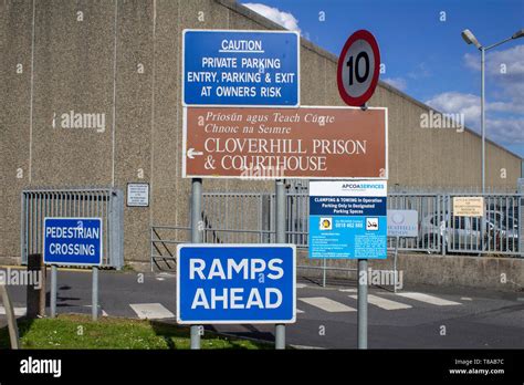 , The entrance to Cloverhill Prison and Courthouse in West Dublin Stock Photo - Alamy