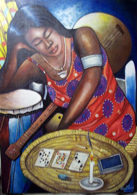 Los grandes Dioses del Vodou Haitiano Erzili | Haitian art, Cat art ...