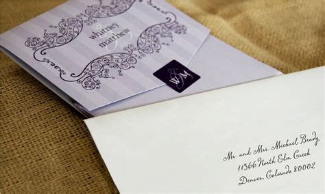 Addressing Wedding Invitation Envelopes | Magnetstreet Wedding Blog