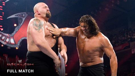 FULL MATCH - Big Show vs. The Great Khali: Backlash 2008 - YouTube