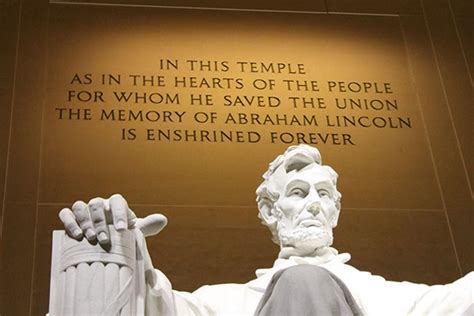 Lincoln Memorial Inscriptions - Lincoln Memorial (U.S. National Park Service)