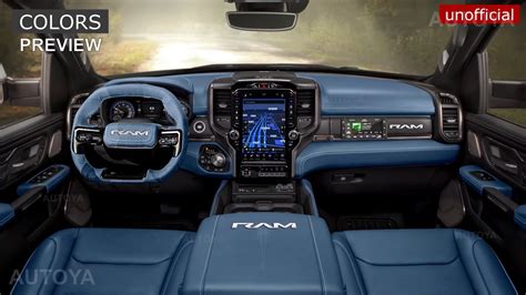 2025 Ram 1500 REV Truck Gets Imagined With the Most Colorful Interior ...