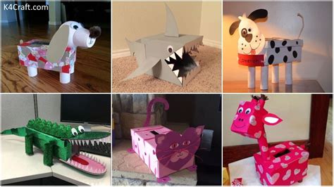 Creative Cardboard Box Crafts For Kids - Kids Art & Craft