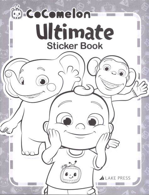 Learning is Fun. COCOMELON ULTIMATE STICKER BOOK