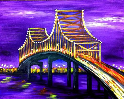 Baton Rouge Bridge, from Elliot Art Studio in Denham Springs, LA ...