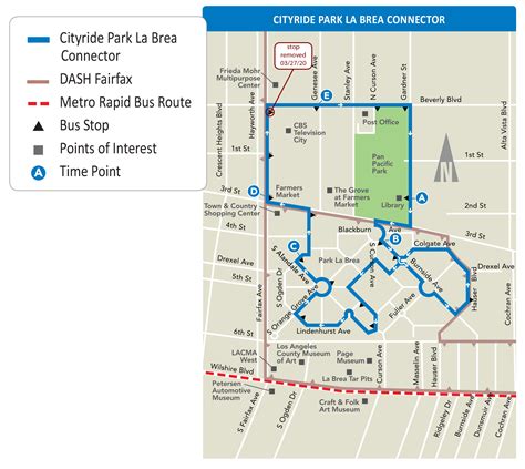 Cityride Park La Brea Connector | LADOT Transit