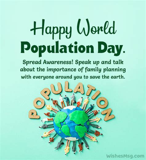 World Population 2023 Poster With Slogans - PELAJARAN