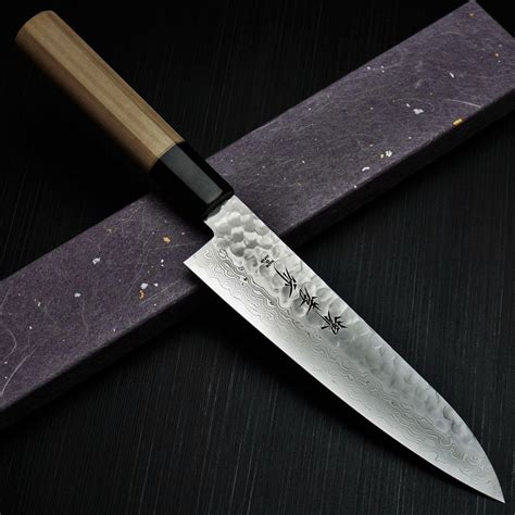 Sakai Takayuki Hammered 45 Layers Damascus Wa-Gyuto Chef Knife 180mm ...