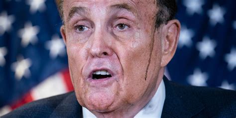 Rudy Giuliani's Hair Melts During Press Conference | Hypebae