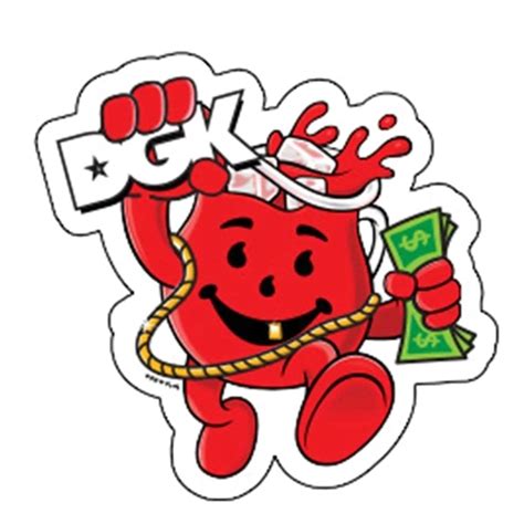 DGK DGK X Koolaid Smash Sticker Accessories Stickers at Westside Tarpon