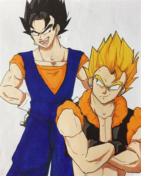 Vegito and Gogeta by odahikari on DeviantArt