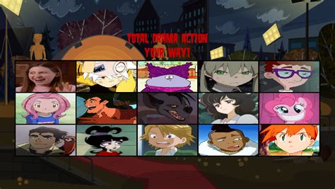 Total Drama Action Spoof Elimination Order by Harmony-Borealis on DeviantArt