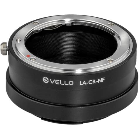 Vello Lens Mount Adapter for Nikon F-Mount Lens to Can LA-CR-NF