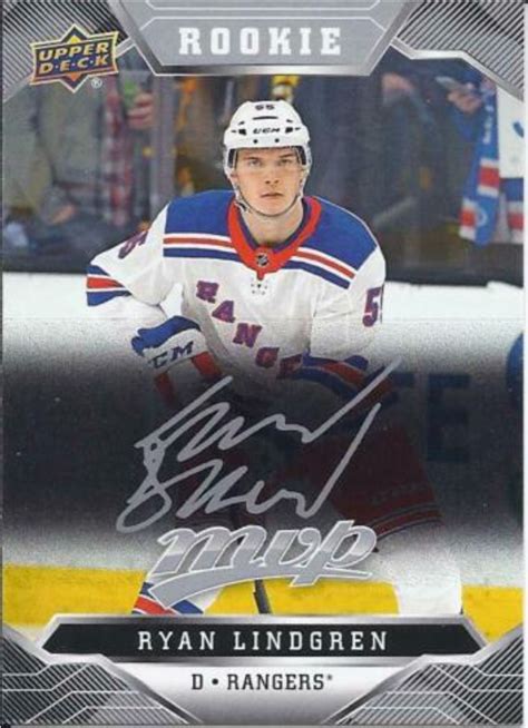 Future Watch: Ryan Lindgren Rookie Hockey Cards, Rangers