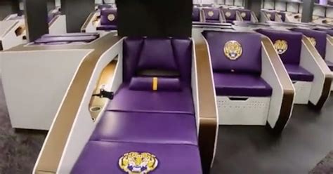 LSU football: New locker room has sleep pods at every locker