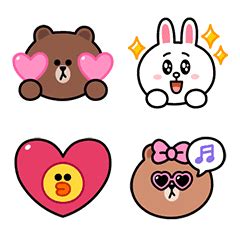 LINE Characters: Cute and Soft Emoji – LINE Emoji | LINE STORE