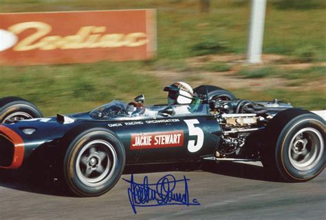 Jackie Stewart Autograph | signed photographs