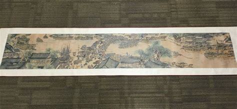 Along the River During the Qingming Festival - Silk Scroll Art -Limited ...