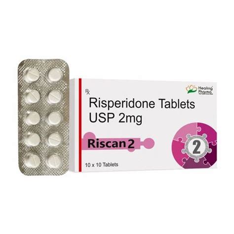 Risperidone Tablets Usp, Non prescription, Treatment: Schizophrenia,Mania at Rs 200/stripe in Nagpur