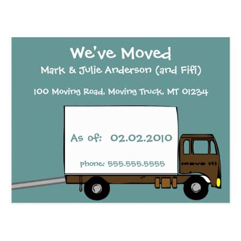 We're Moving Announcement Postcards | Zazzle