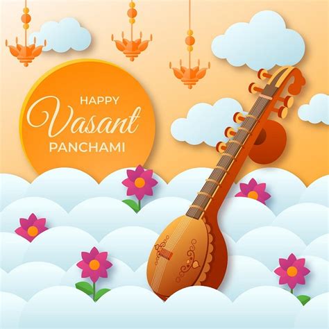 Happy Basant Panchami 2024 Wishes Images, Greetings cards Photo ...