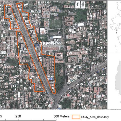 Velachery study area location map (source: Google Earth). | Download ...