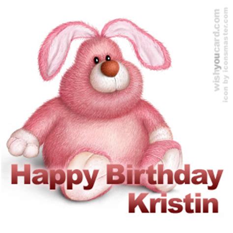 Happy Birthday Kristin Free e-Cards